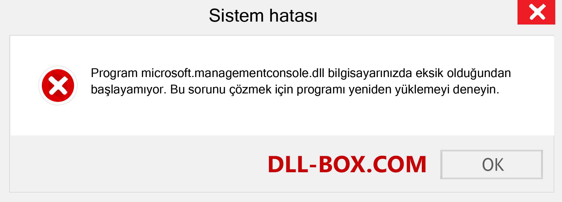 microsoft.managementconsole.dll dosyası eksik mi? Windows 7, 8, 10 için İndirin - Windows'ta microsoft.managementconsole dll Eksik Hatasını Düzeltin, fotoğraflar, resimler